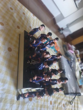 Muñecos Fútbol Barça Años 90 18 uni. Colecciónista