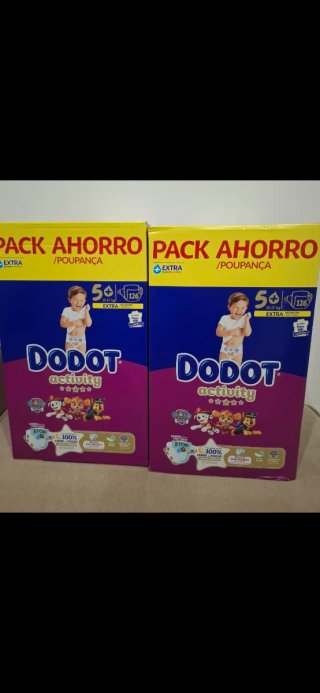 Fraldas Dodot Activity Tamanho 5+