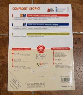Confronti Storici Vol 2 Gentile Ronga La Scuola