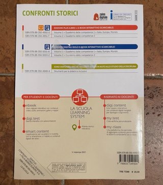Confronti Storici Vol 2 Gentile Ronga La Scuola