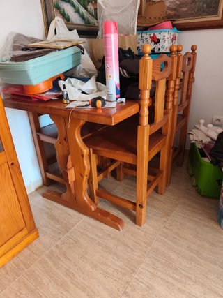 Comedor completo madera provenzal