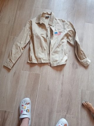 Chaqueta Ralph Lauren americana beige T.XS