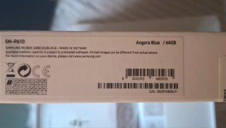 Samsung Galaxy Tab S6 Lite 64GB Azul (SM-P610)