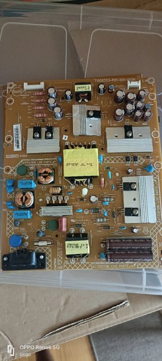 Placa Fuente y Main Samsung TV