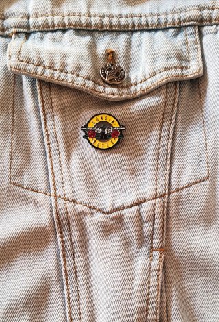 Broche Pin Metal Guns N' Roses Logo