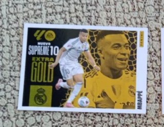 Cromo Mbappé Gold 10 EA Sports Panini