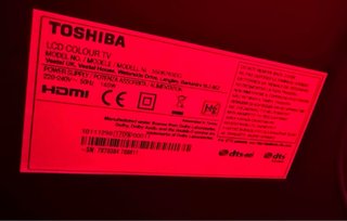 TV Toshiba 55” LED Negra