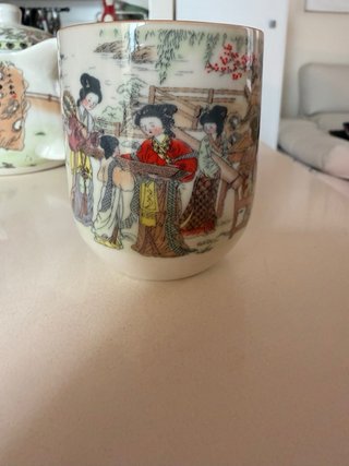 Juego Cafetera y Tazas