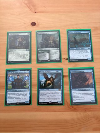 Lote 6 Cartas Magic The Gathering (Español)
