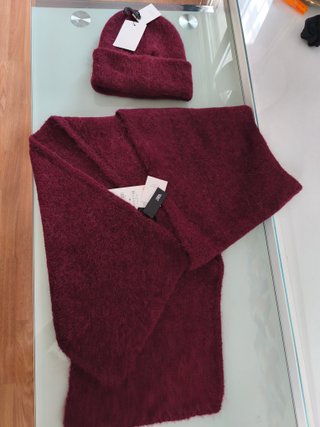 Conjunto Zara Gorro y Bufanda Talla Única