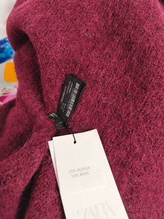 Conjunto Zara Gorro y Bufanda Talla Única