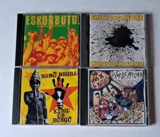 CDs Eskorbuto Faith No More Mano Negra Toreros