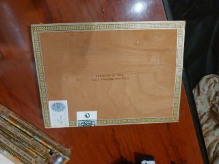Caja puros Compañía Tabacos de las Antillas vacía