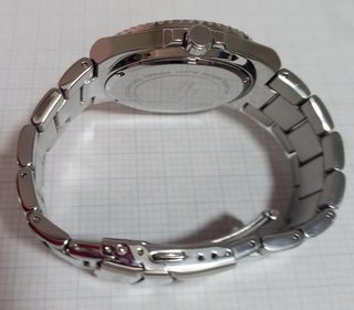 Reloj TIME FORCE Negro y Plateado