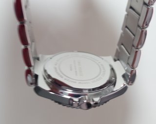 Reloj TIME FORCE Negro y Plateado