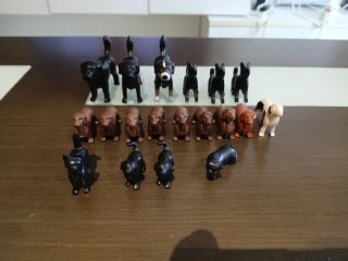 Playmobil perros y gatos aparti de 0.50 unidad