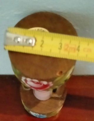 Piccola clessidra vintage decorata