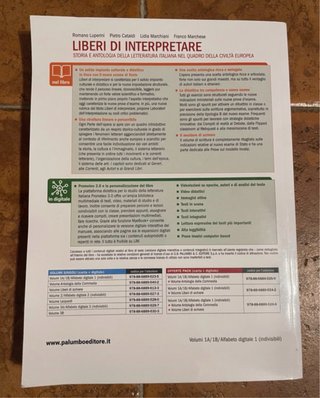 ⁠Liberi di Interpretare 1A 1B Luperini Palumbo