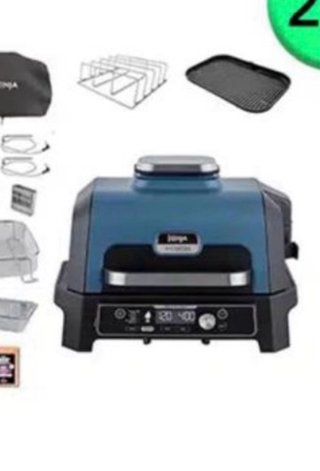 Barbacoa Eléctrica Ninja Woodfire Pro Connect XL
