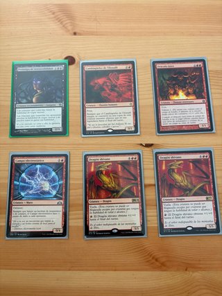 Lote 6 Cartas Magic The Gathering (Español)