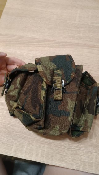 Bolsillos Militares Camuflaje