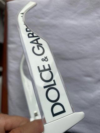 Occhiali da sole Dolce & Gabbana con logo bianco 6187