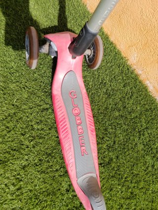 Patinete infantil Globber 3 ruedas rosa