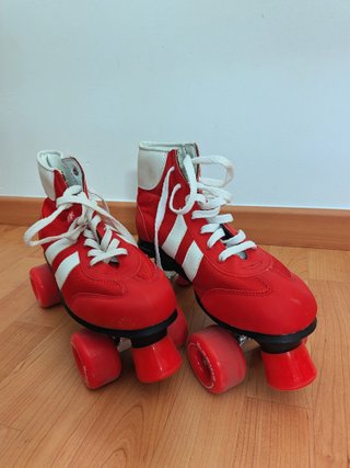 Patines Rookie V2 Retro Rojo/Blanco