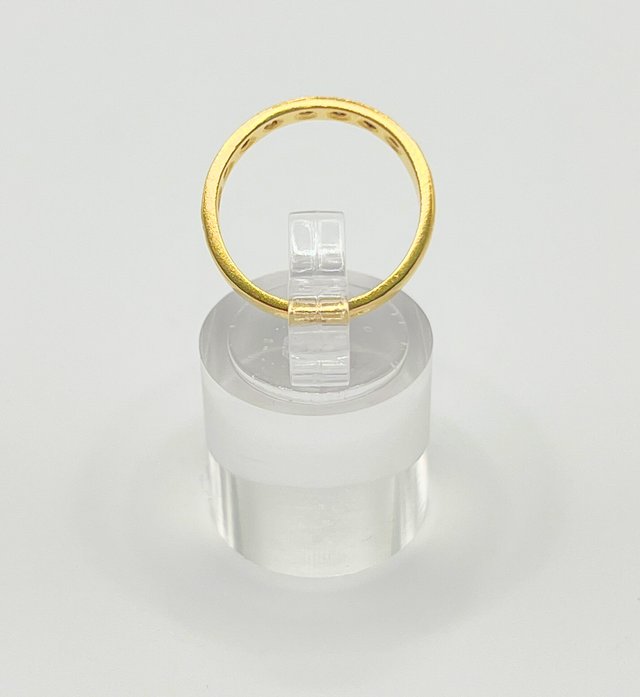 Anillo Oro 18k Circonitas 2.80 gr.
