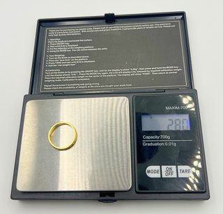Anillo Oro 18k Circonitas 2.80 gr.