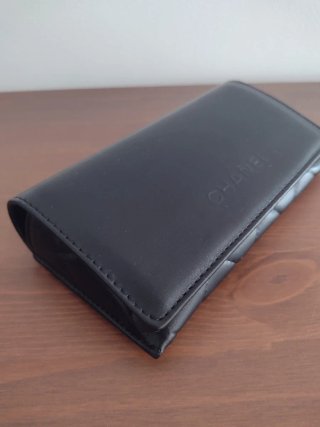 Astuccio per occhiali Chanel nero originale
