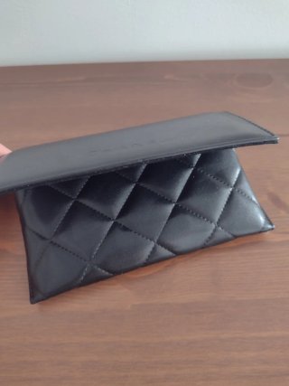 Astuccio per occhiali Chanel nero originale