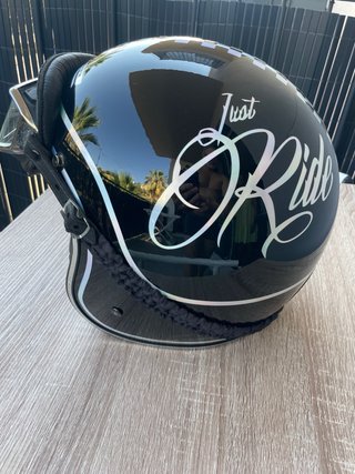 Casco LS2 Retro Vintage + Gafas Climax