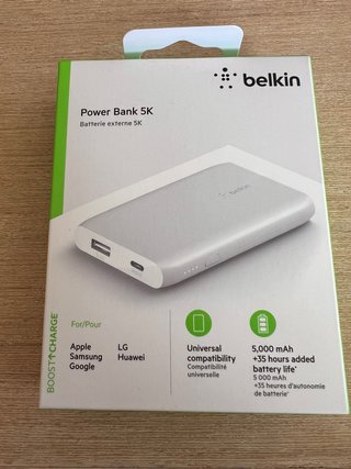 Belkin Power Bank 5.000 mAh – Batería externa USB