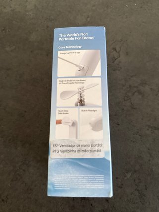Ventilador Portátil Jisulife USB Recargable