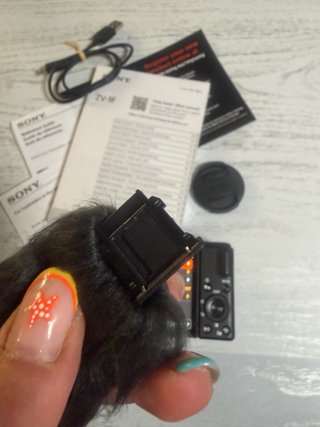 Cámara Sony ZV-1F Negra