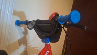 Bicicleta Patrulla Canina Roja