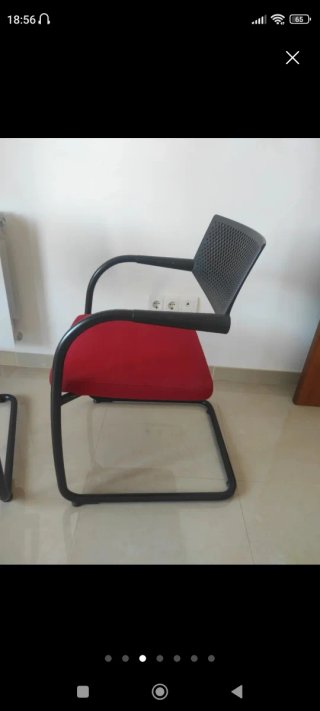 Pack 2 Sillas Oficina Vitra Confidente