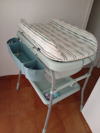 Vaschetta Chicco nuova con fasciatoio e seggiolino