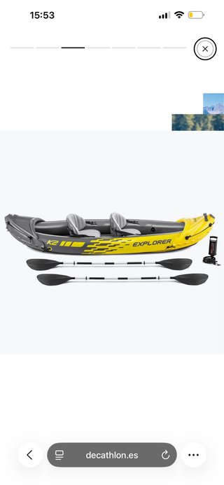 Kayak inflable K2 Explorer