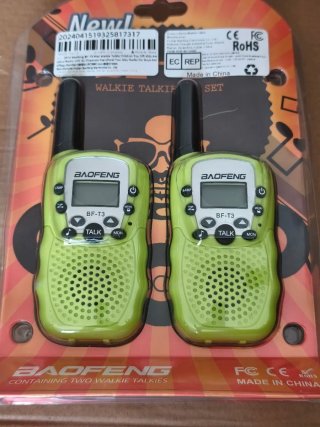 Set 2 Walkie Talkies Baofeng BF-T3