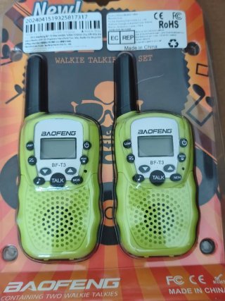Set 2 Walkie Talkies Baofeng BF-T3