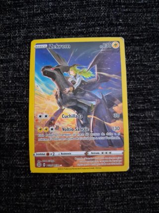 Carta Pokémon Zekrom Básico 130 HP