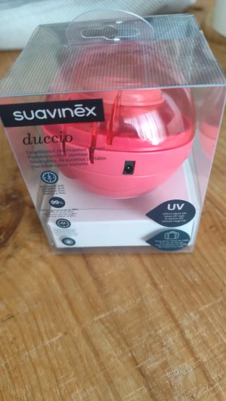 Esterilizador chupetes portátil Suavinex Duccio