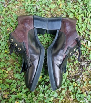Scarpe stringate frange luxury Made in Italy