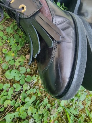 Scarpe stringate frange luxury Made in Italy