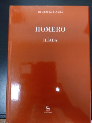 Libro Ilíada de Homero