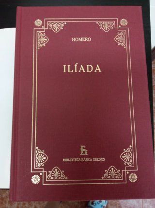 Libro Ilíada de Homero