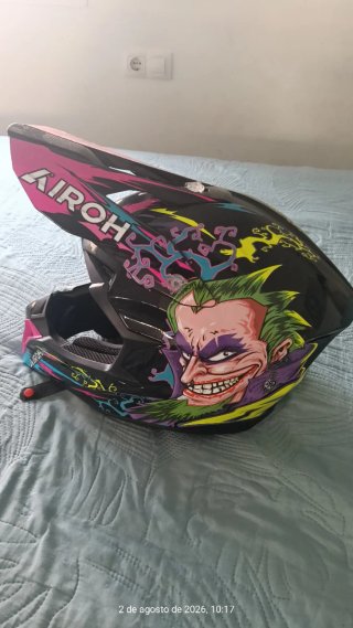 Casco Moto Airoh Diseño Joker