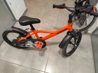 Bicicleta Infantil Naranja Decathlon